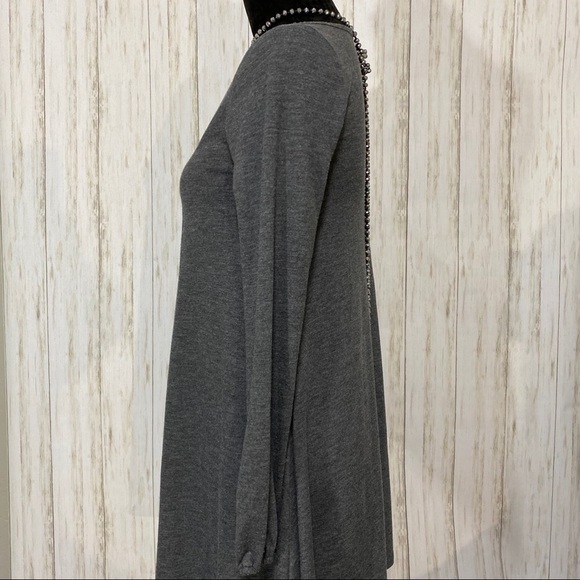 Altar’d State Gray swing dress Out for Coffee size xs - Picture 5 of 8
